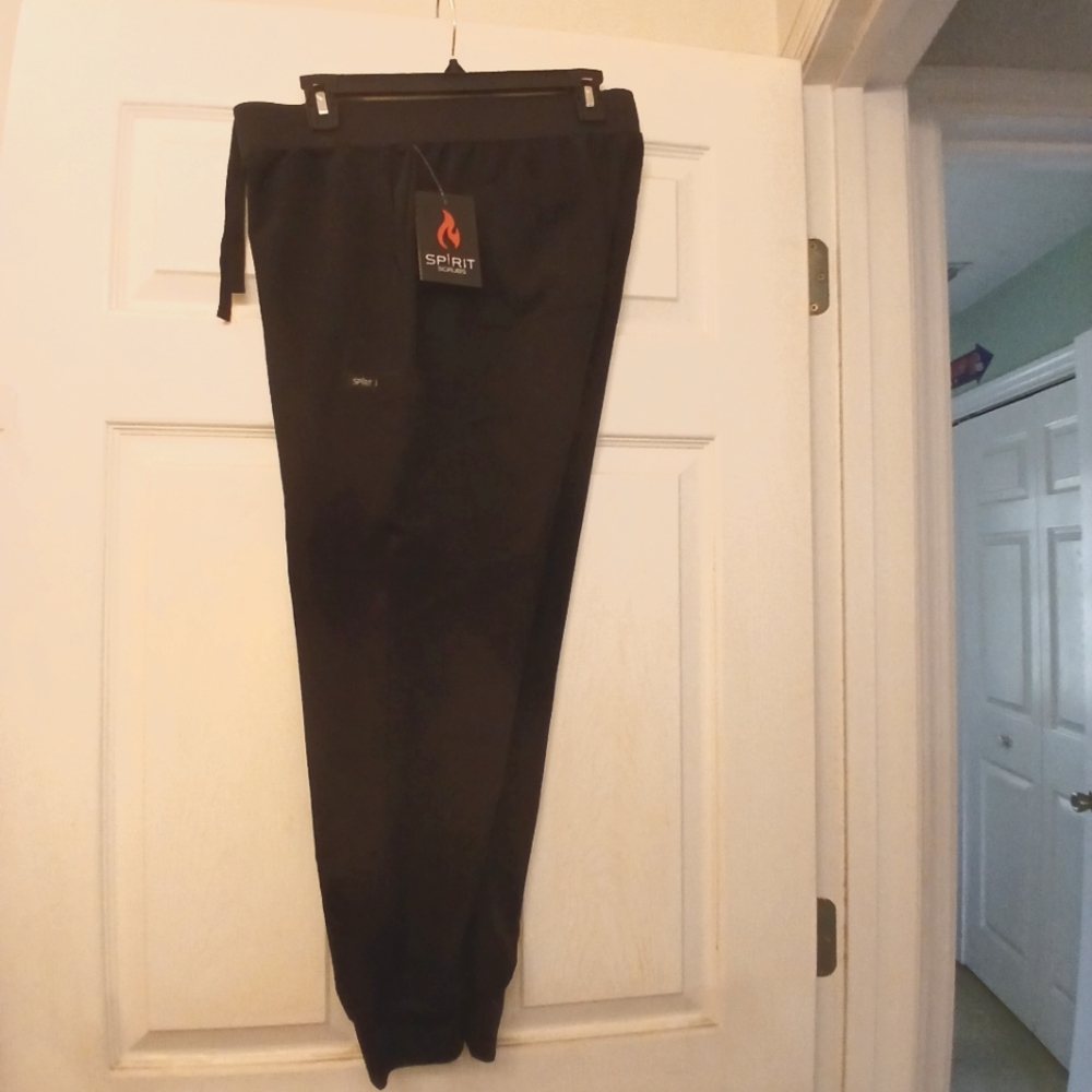 NWT Black Spirit Jogger Scrub Pants
